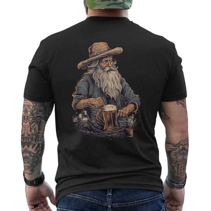 Vatertagsgeschenk Oktoberfestatertag Papa Dad Opa T-Shirt mit Rückendruck