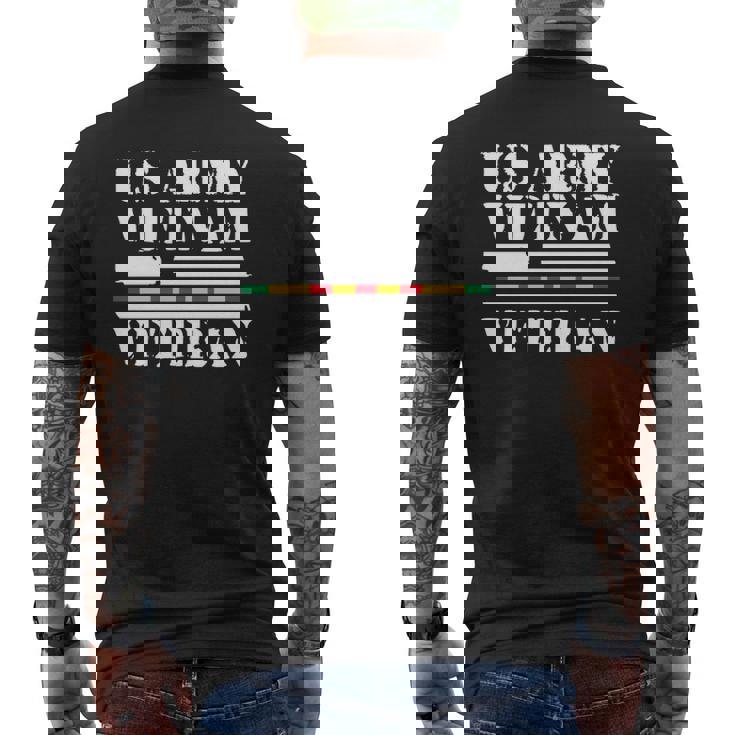 Vietnam Veteran I Vietnam Us Veteran Mens Back Print T-shirt