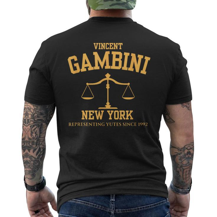Vincent Gambini New York Men's T-shirt Back Print