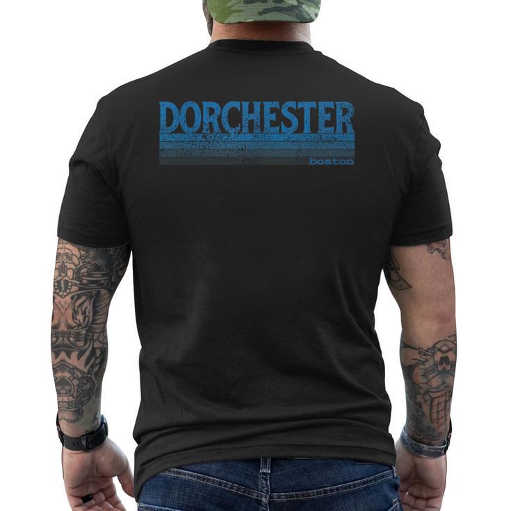 Vintage 1980S Boston Ma Neighborhood Of Dorchester T Men's T-shirt Back Print