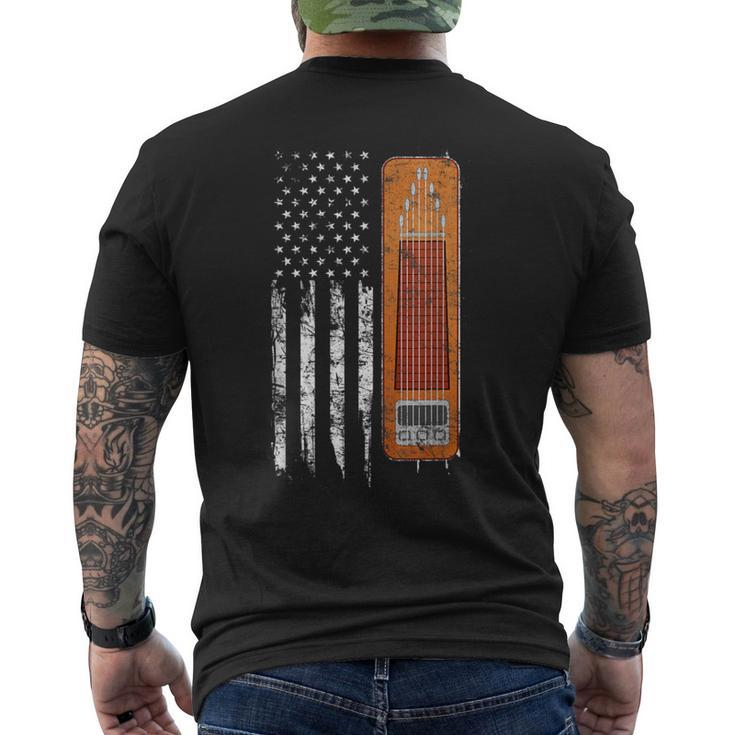 Vintage Pedal Sl American Us Flag Men's T-shirt Back Print