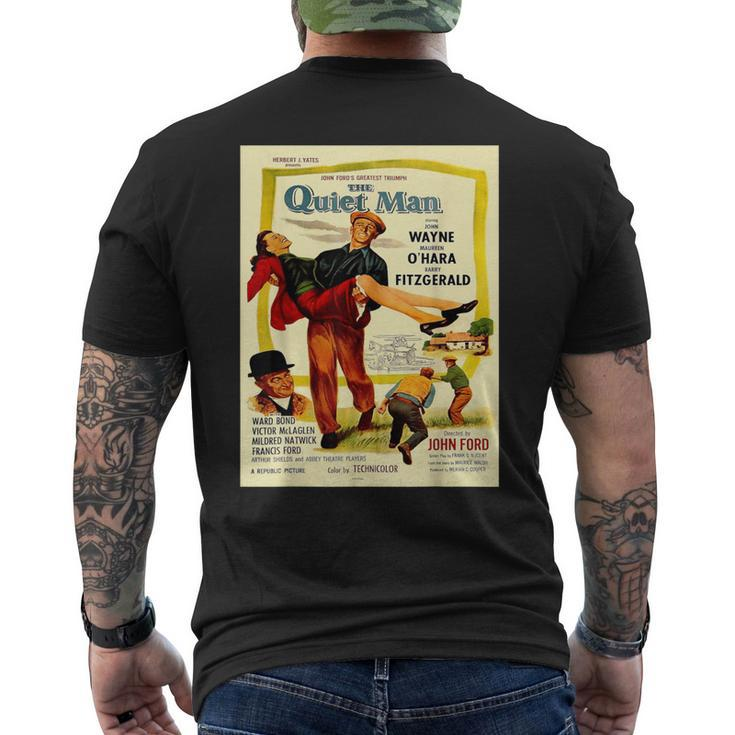 Vintage Poster The Quiet Man Men's T-shirt Back Print