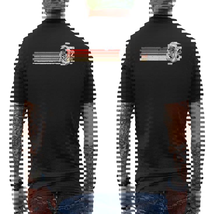 Vintage Turbo For Racing Drift Car Enthusiast Racing Camiseta Hombre Estampado Espalda