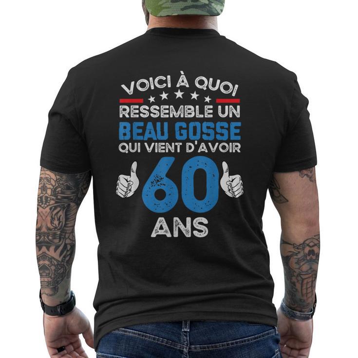 T-shirt Humour 'C'est Compliqué D'être Un Beau Gosse Et D'avoir 60 Ans' - Coupe Classique, Léger, Manches Courtes - 4