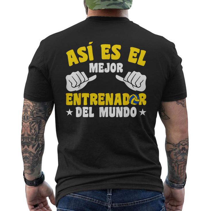 Volleyballoleibol El Mejor Entrenador Del Mundo Deporte Camiseta Hombre Estampado Espalda