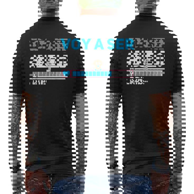 Voy A Ser Abuelo Anuncio Embarazo Futuro Abuelo Camiseta Hombre Estampado Espalda