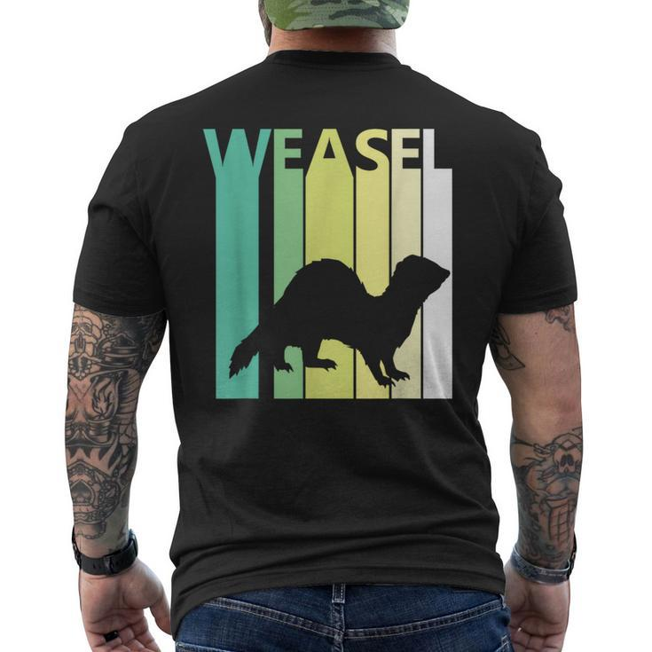 Weasel Spirit Animal Love Weasel Men's T-shirt Back Print