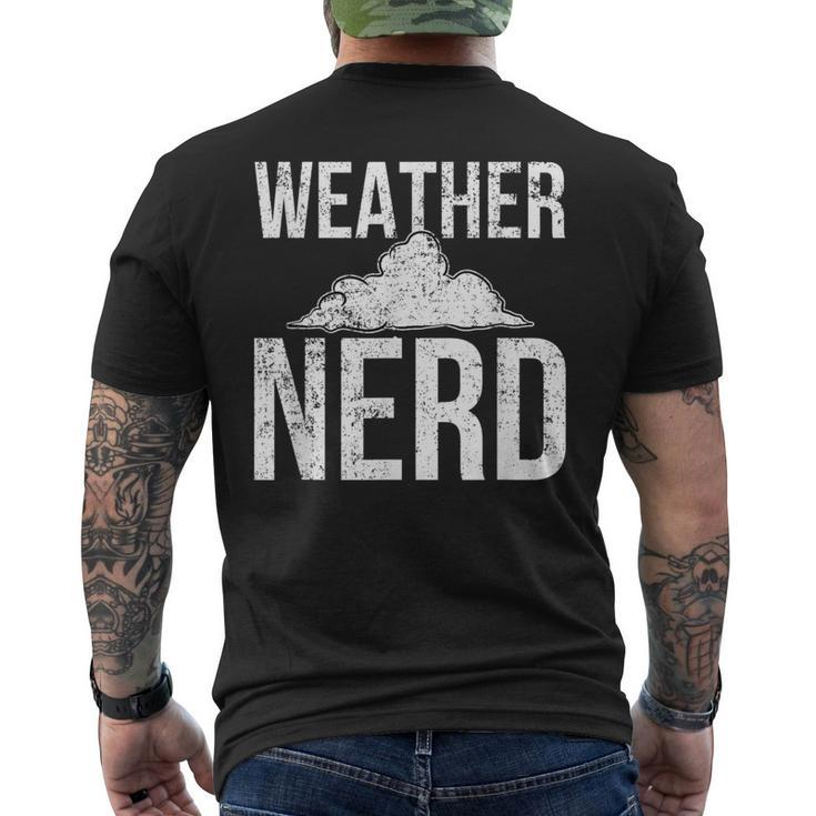 Weather Forecaster Vintage Men's T-shirt Back Print