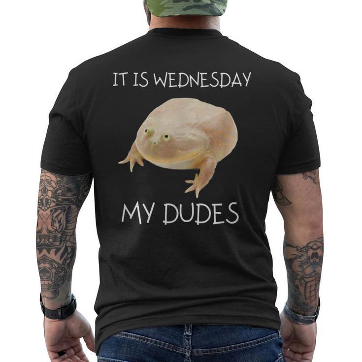 It Is Wednesday My Dudes Men's T-shirt Back Print