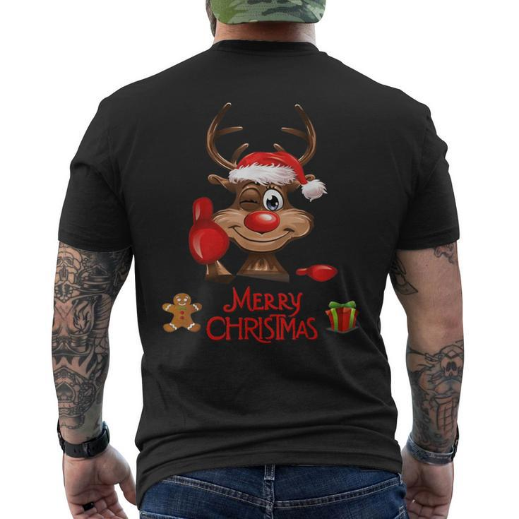 Weihnachts Feiertage Geschenk Geschenkidee Nikolaus T-Shirt mit Rückendruck