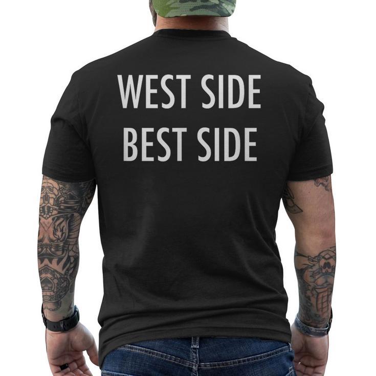 West Side Best Side Manhattan Nyc 212 Pride Men's T-shirt Back Print