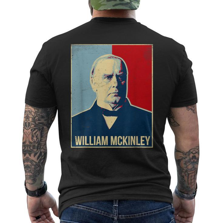 William Mckinley President Men's T-shirt Back Print