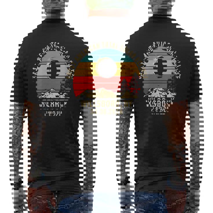 Willsboro Ny New York Total Solar Eclipse 2024 Long Sleeve T