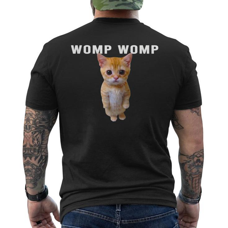 Womp Womp Cute Sad Dog Men's T-shirt Back Print