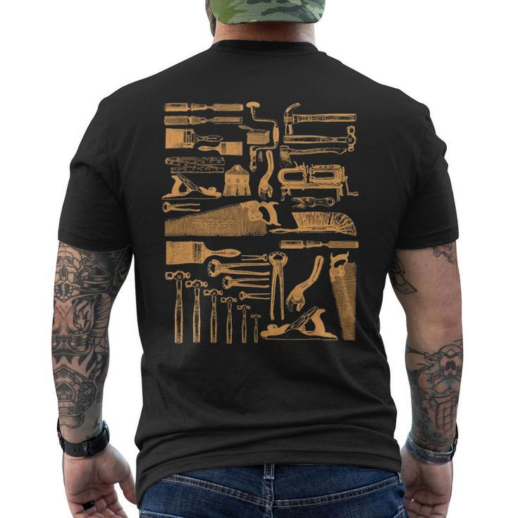 Woodworking Tools And Accessories Men's T-shirt Back Print