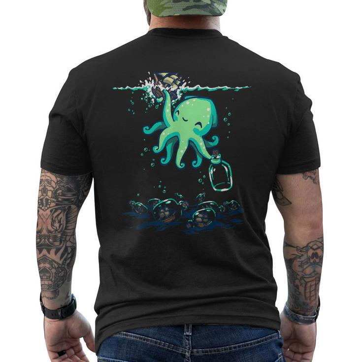 Woot Deep Sea Hobby Men's T-shirt Back Print