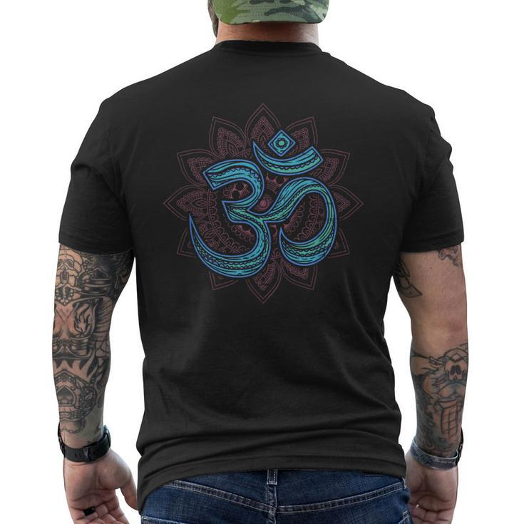 Yoga Shiva Buddha Om Goa Spiritual T-Shirt mit Rückendruck