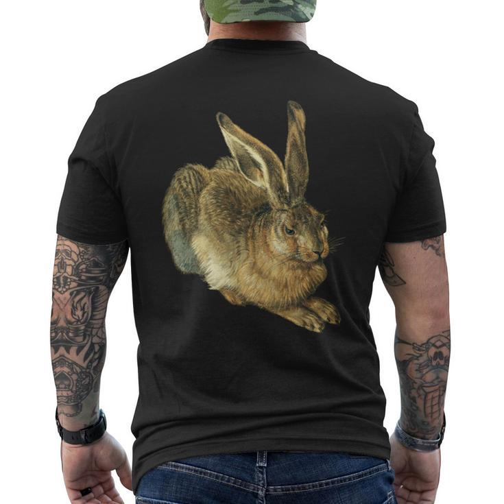 Young Hare By Albrecht Durer T-Shirt mit Rückendruck