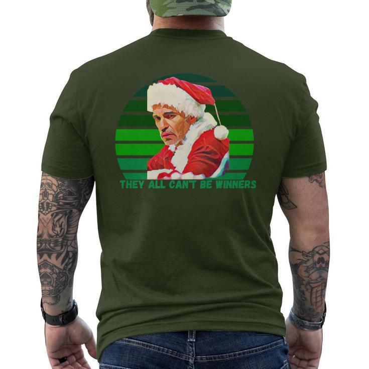 Bad Santa Movie Classic Cinema Movie For Men Movie Men's T-shirt Back Print