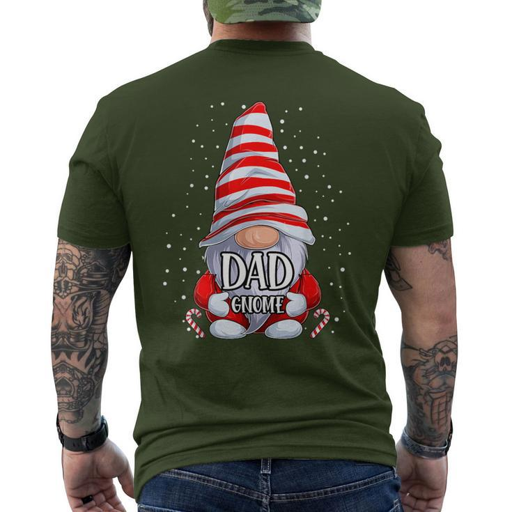Dad Gnome Christmas Pajamas Matching Family Group Men's T-shirt Back Print