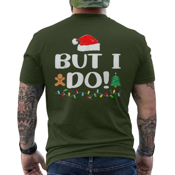 I Don't Do Matching Christmas Outfits But I Do Couples Men's T-shirt Back Print