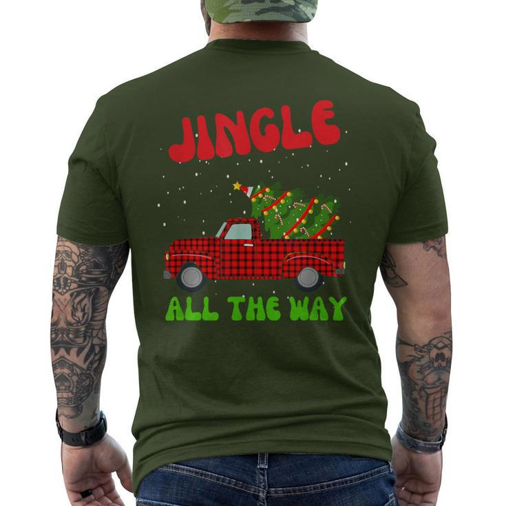 Jingle All The Way Xmas Men's T-shirt Back Print
