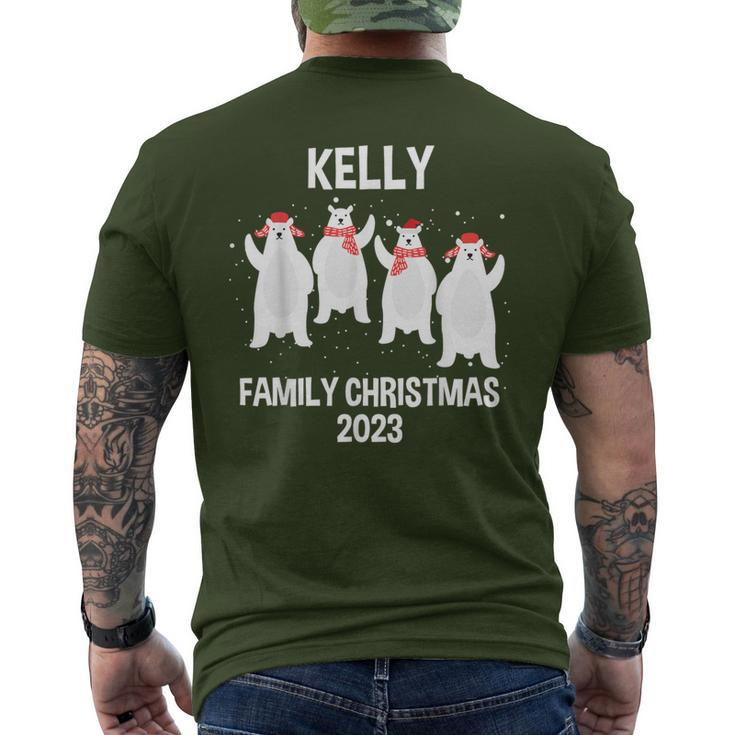 Kelly Family Name Kelly Family Christmas Men's T-shirt Back Print