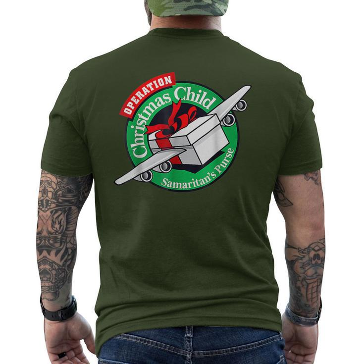 Samaritan's Purse Operation Christmas Child Xmas Men's T-shirt Back Print