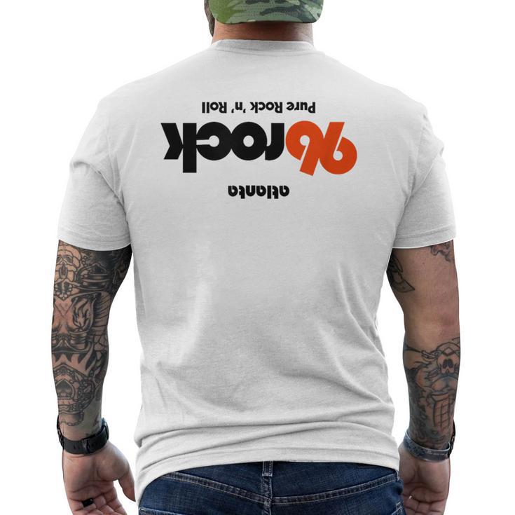 96 Rock Atlanta Upside Down Light Men's T-shirt Back Print