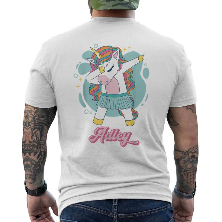 Adley Merch Unicorn Men's T-shirt Back Print