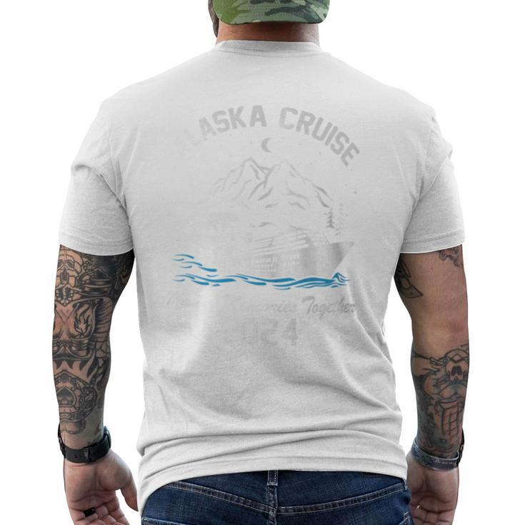 Alaska Cruise 2024 Matching Family Friends Group Alaskan Men's T-shirt Back Print