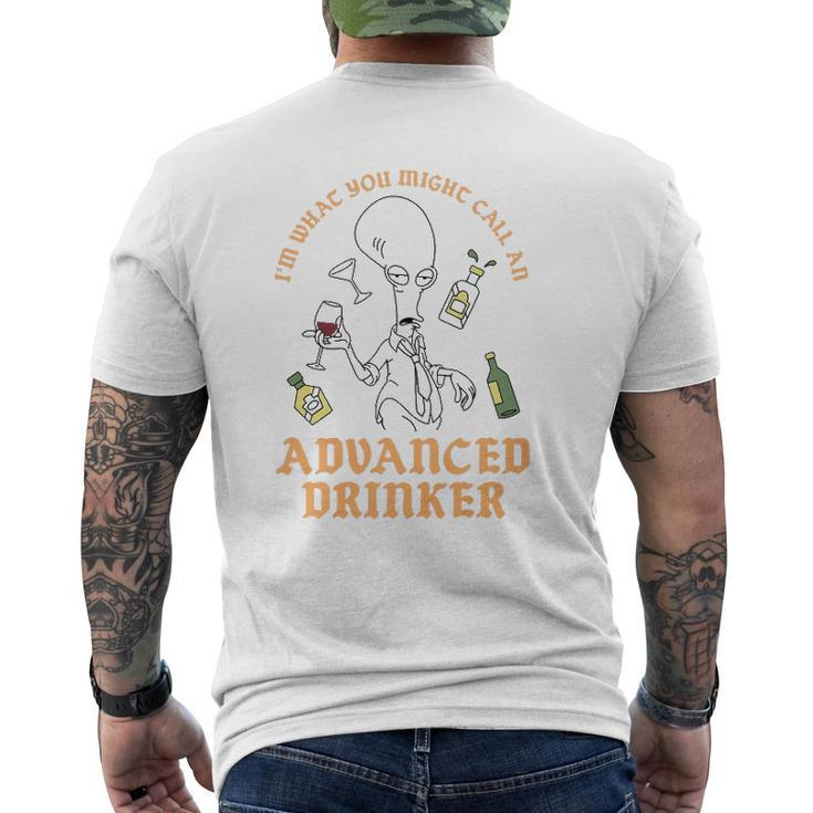 American Dad Advanced Drinker Mens Back Print T-shirt