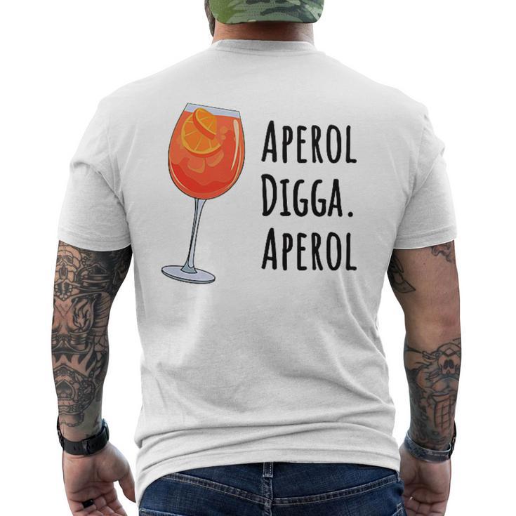 Aperol Digga Aperol Cocktail Summer Drink Aperol T-Shirt mit Rückendruck