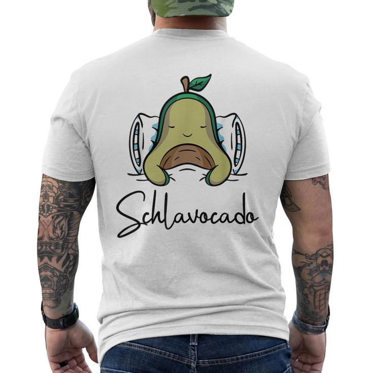 Avocado Sleep Eganegetarian Schlavocado T-Shirt mit Rückendruck