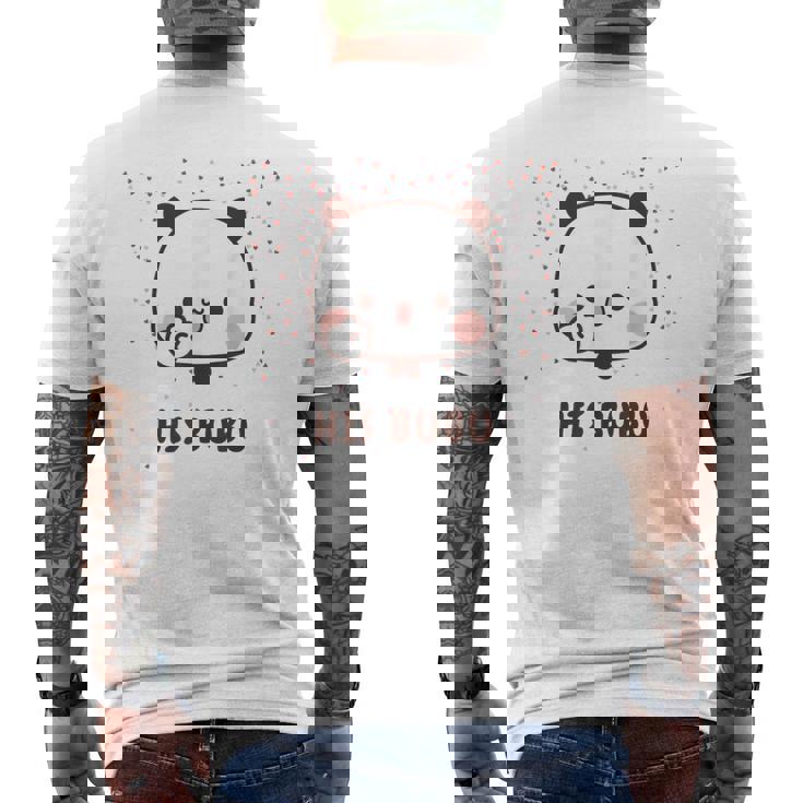 Bubu's Greeting His Bubu And Dudu Men's T-shirt Back Print | Mazezy
