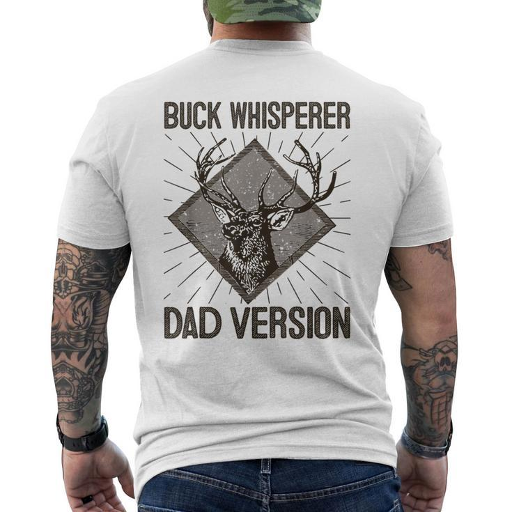 Buck Whisperer Dad Version Fathers Day Men's T-shirt Back Print
