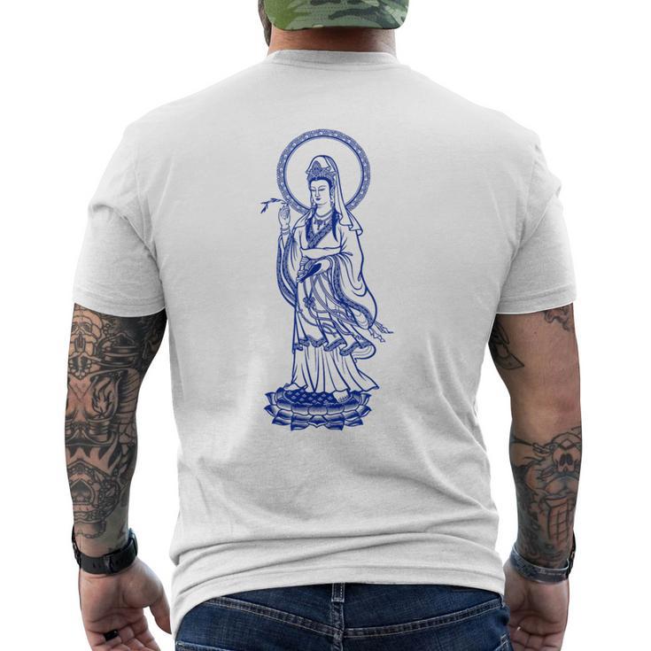 Buddha Quan Yin Buddhism Buddhist Spiritual Practice Men's T-shirt Back Print