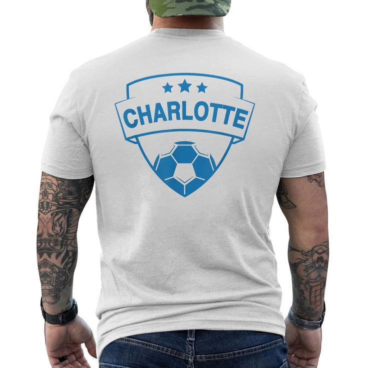 Charlotte Throwback Classic Men's T-shirt Back Print