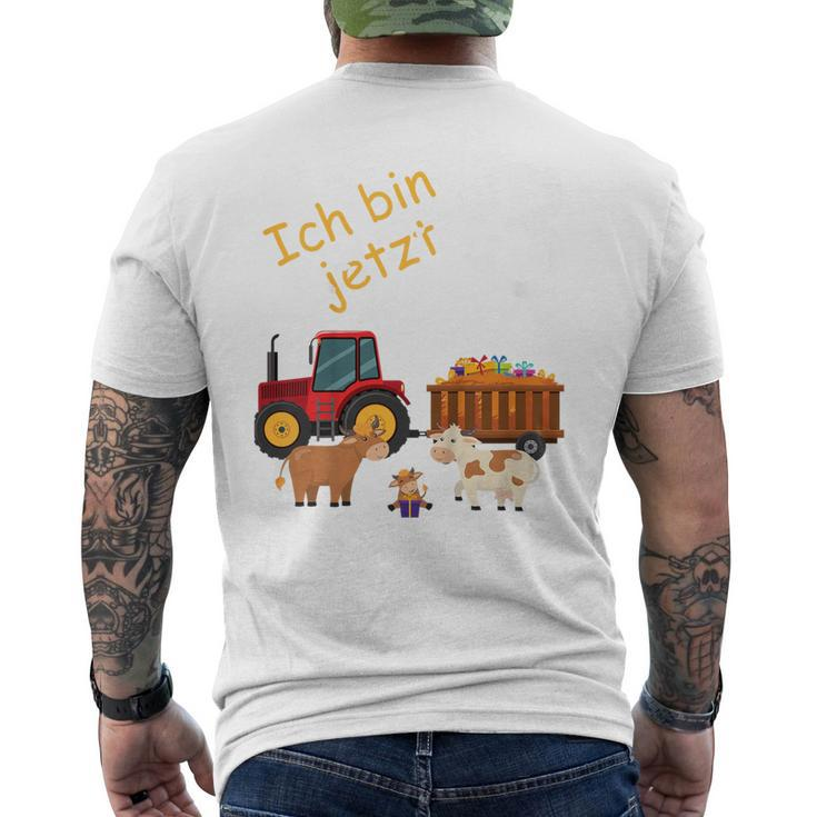 Children's Ich Bin 3 Jahre 3 Jahre Dritter Mit Kühen German T-Shirt mit Rückendruck
