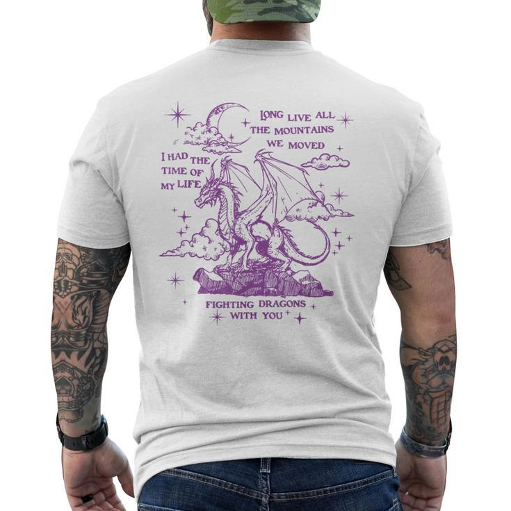 Cool I Had The Time Of My Life Fighting Dragons With You Men's T-shirt Back Print