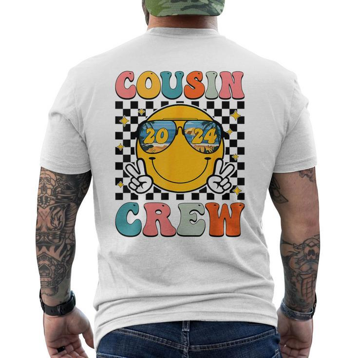 Cousin Crew 2024 Family Vacation Summer Beach Men's T-shirt Back Print