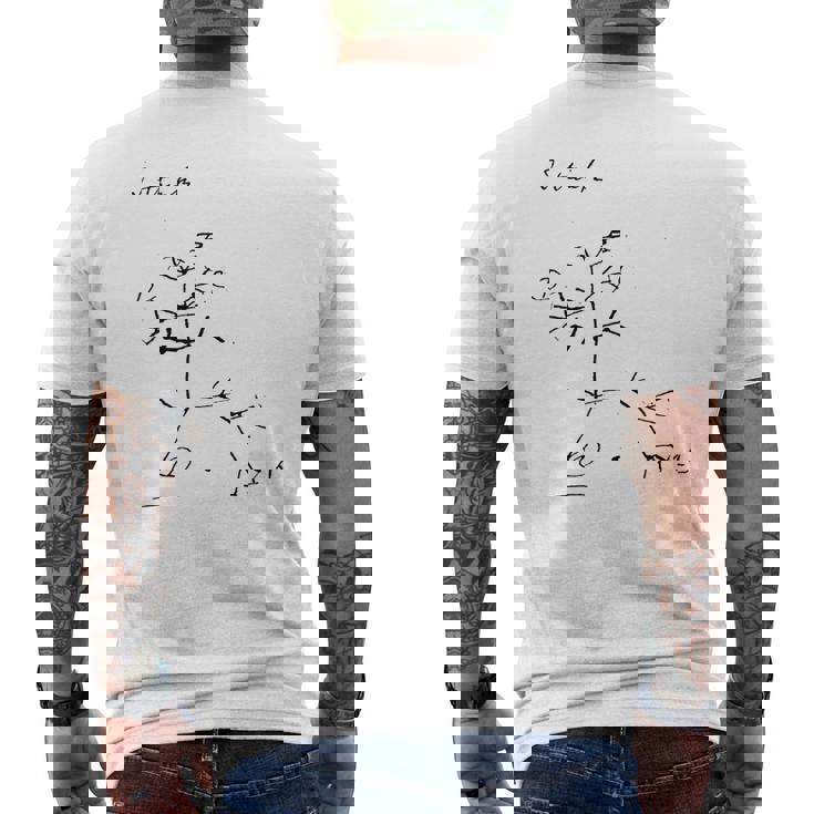 Darwin Árbol De Laida Evolución Ciencia Biología Nerd Camiseta Hombre Estampado Espalda