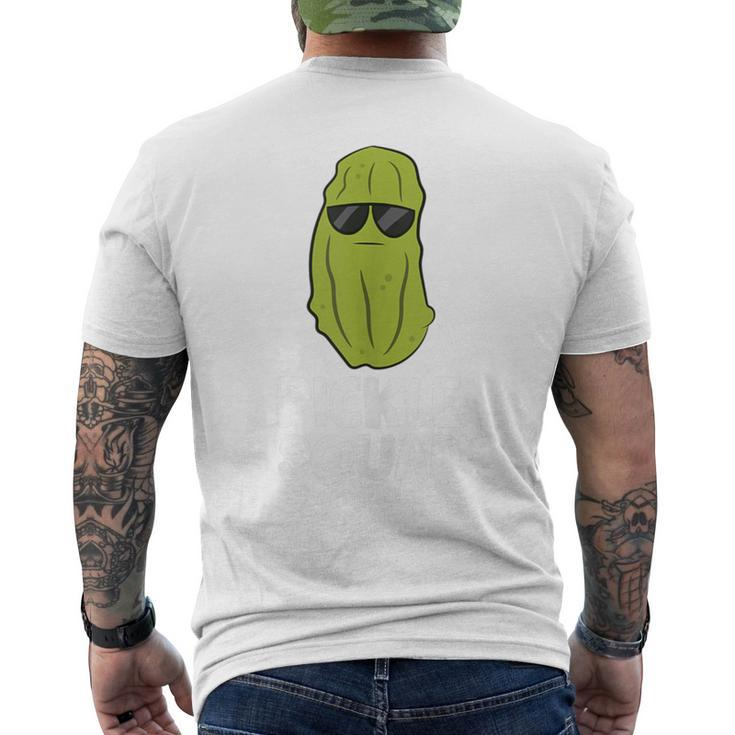 Dill Pickle Squad Pickles Food Team Pickles Love Pickles Men's T-shirt Back Print