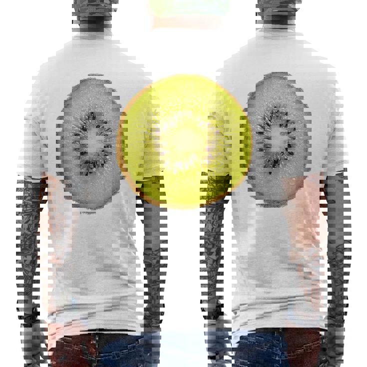 Divertido Kiwi Fruitacaciones Playa Amantes Del Kiwi Fruta Tropical Camiseta Hombre Estampado Espalda