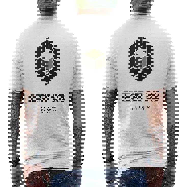 Ebm-Front Electronic Body Music Pro-Frnt-242 Camiseta Hombre Estampado Espalda