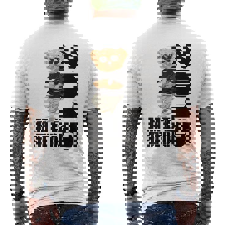 Edición Limitada 2015 Oso Osos Cumpleaños 2015Intage 2015 Camiseta Hombre Estampado Espalda