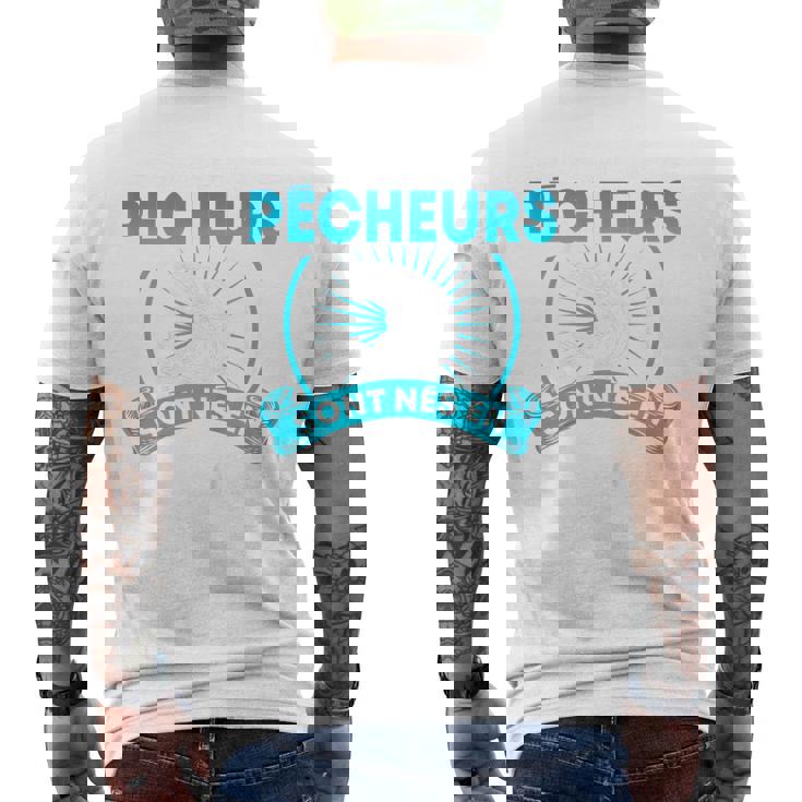 Enfant Pêcheur 5 Ans Les Meilleurs Pêcheurs Sont Nés En 2016 T-shirt imprimé au dos