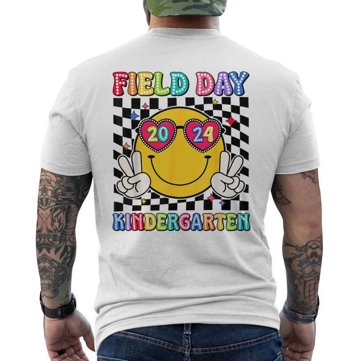 Field Day 2024 Kindergarten Fun Day Sunglasses Field Trip Men's T-shirt Back Print