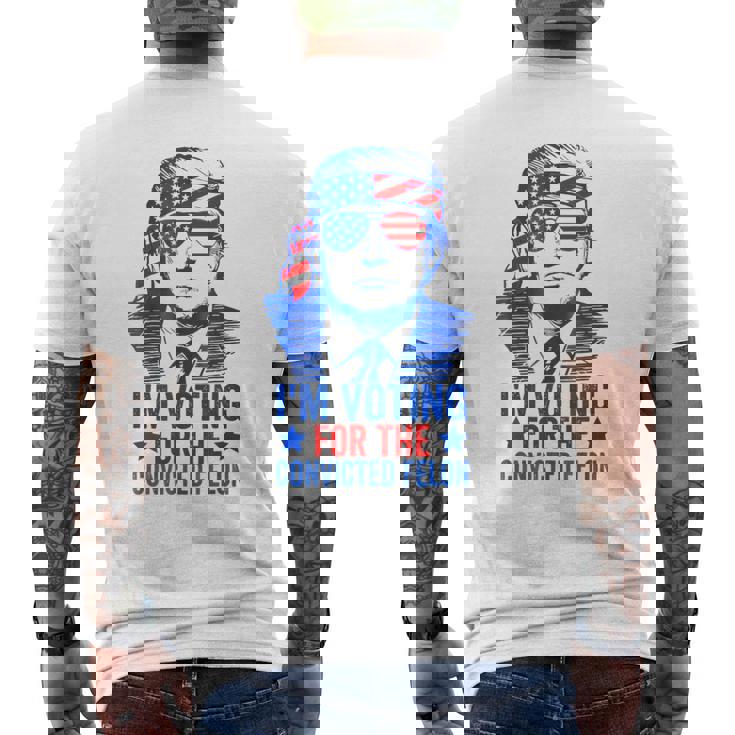 Voting 2024 I'm Voting For The Convicted Felon T-Shirt | Mazezy