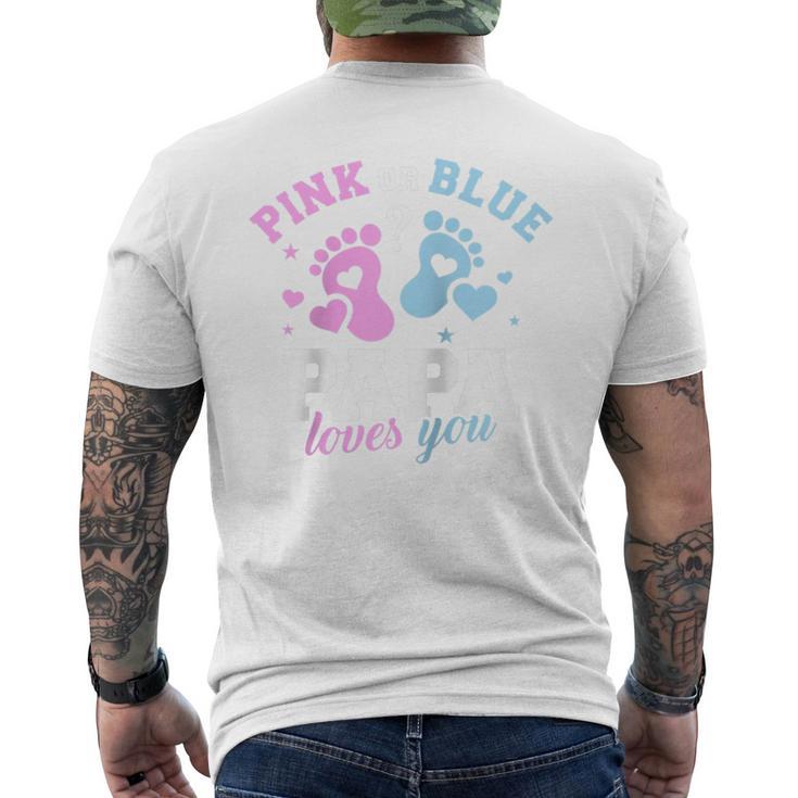 Gender Reveal Papaater Raglan T-Shirt mit Rückendruck